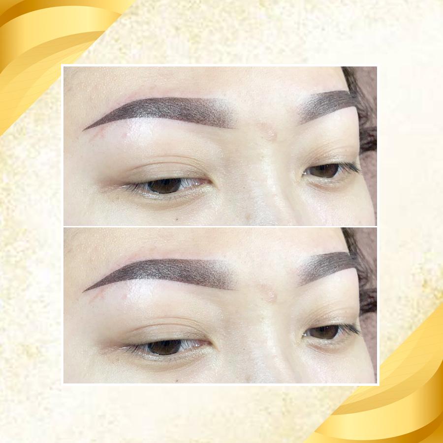 Tất tần tật những điều cần biết về phun chân mày tán bột